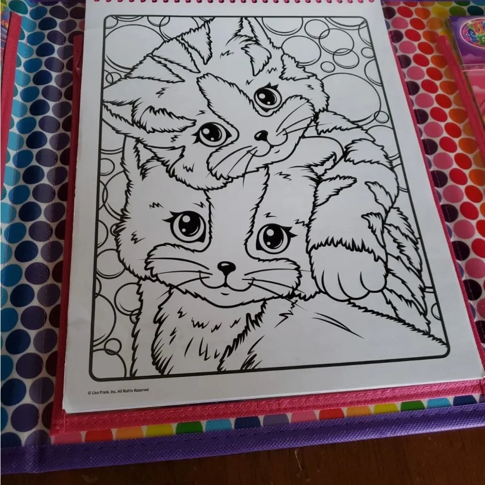 Lisa frank tri folder Tikanni new unused